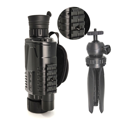 Optical Glass 5x40 Night Vision Monocular With Rangefinder RoHS CE