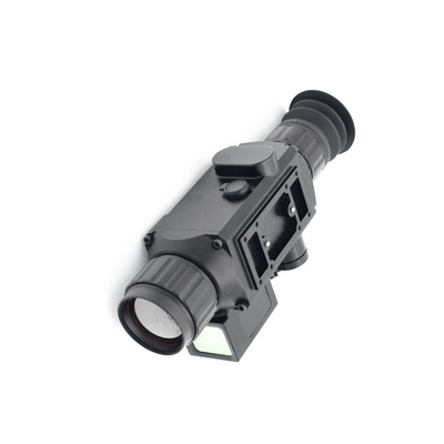 600m IP67 LRF Thermal Rifle Scopes 384x288px IR Gun Thermal Sight