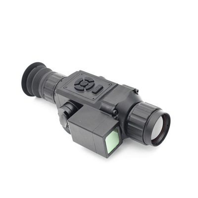 600m IP67 LRF Thermal Rifle Scopes 384x288px IR Gun Thermal Sight